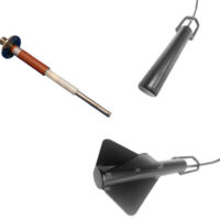 The level probe is a fixed point level controller operating on the resistance principle.